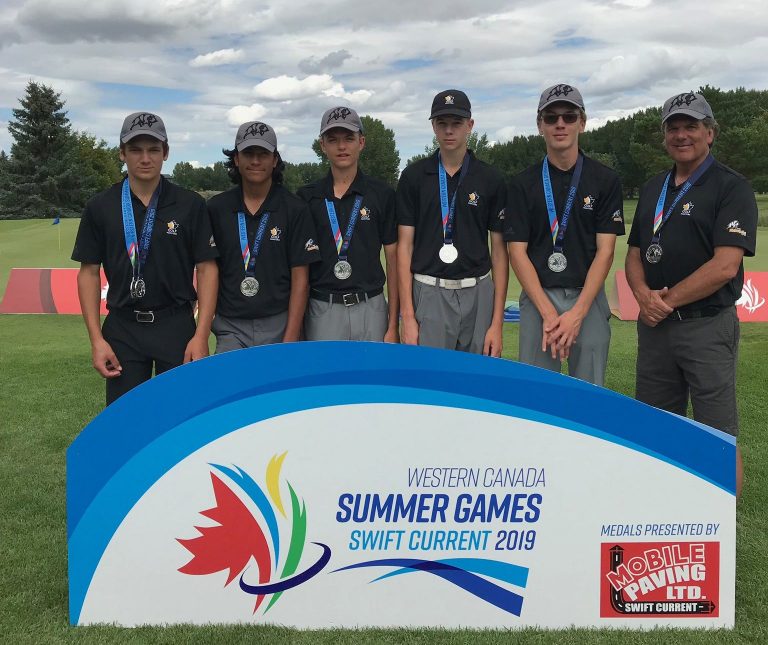 Team Toba medals at Western Canada Summer Games Team Toba 1