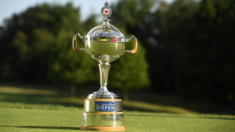2020 RBC Canadian Open cancelled due to COVID-19 pandemic RBC Canadian Open trophy