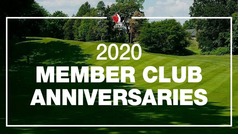 Celebrating member golf club anniversaries in 2020 2020 member club anniversaries