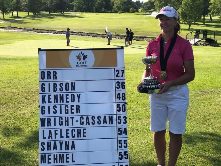 Rhonda Orr and Bruce North win Senior Titles Rhonda Carman